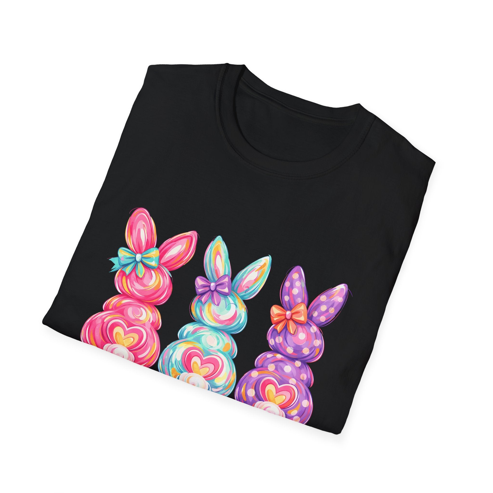 Easter Rainbow Bunny Trio T-Shirt