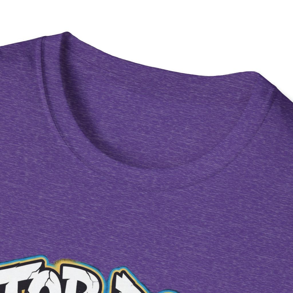 Top Dog On The Block Graphic T-Shirt — Bold Blue Wolf Streetwear Tee