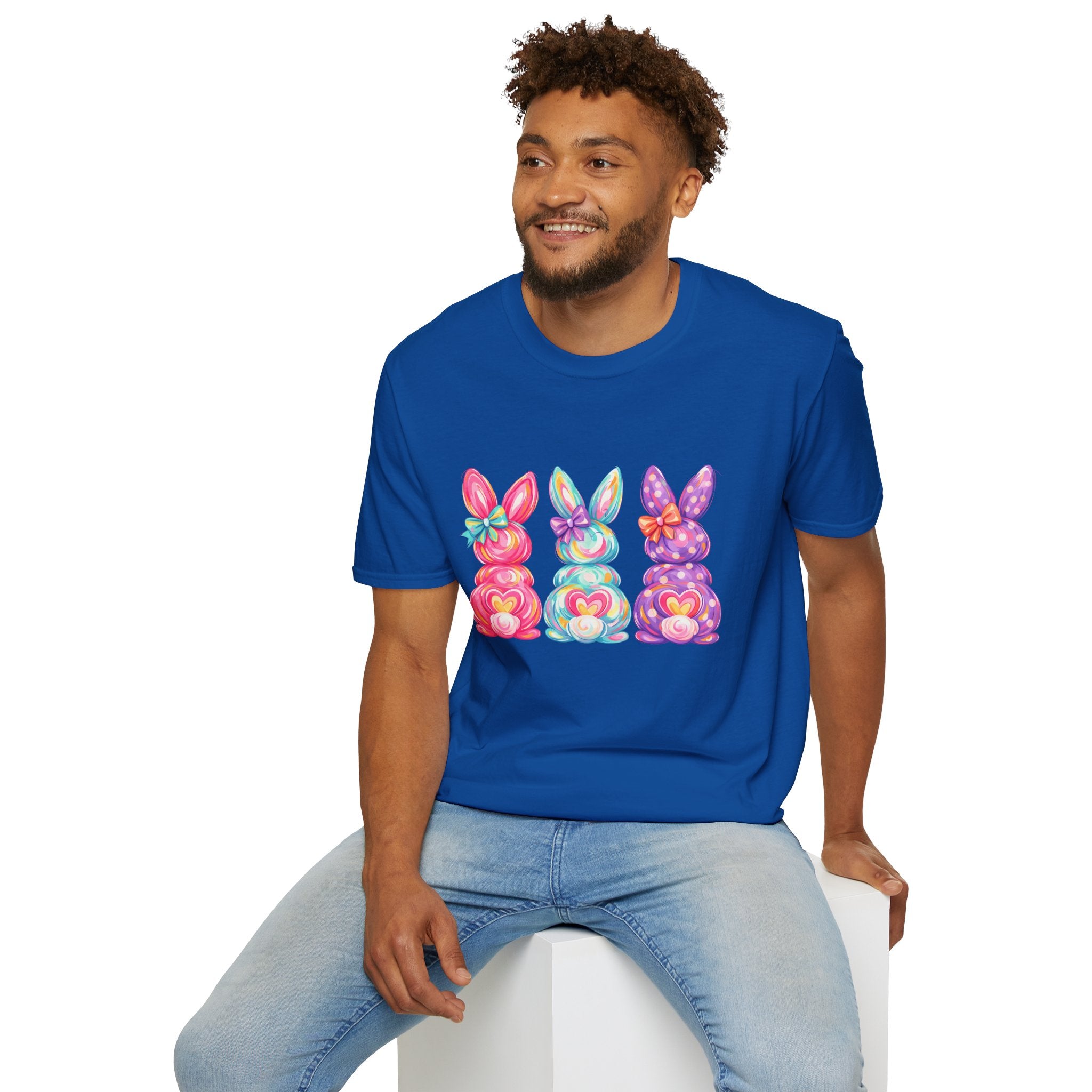 Easter Rainbow Bunny Trio T-Shirt