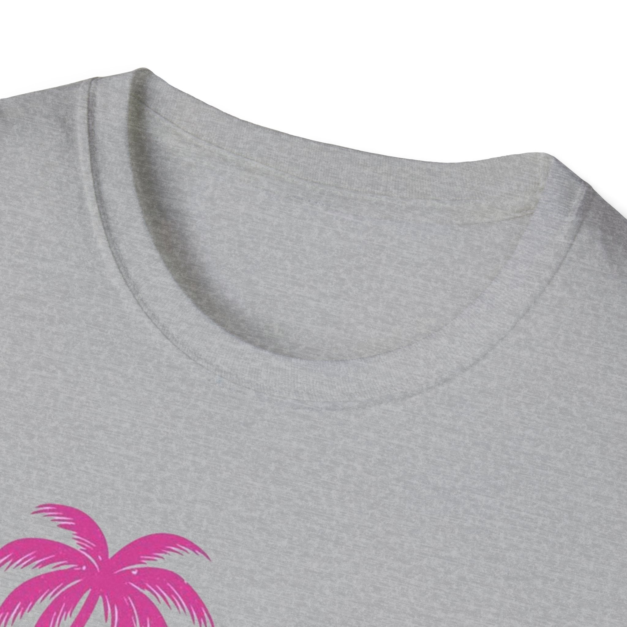 Salty Soul Beach T-Shirt — Sun, Palm Trees & Waves Graphic Tee