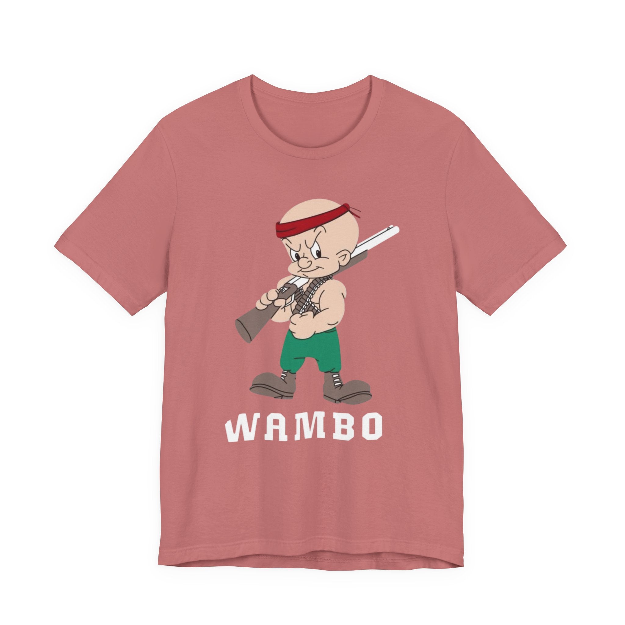 Wambo Funny Action Parody Tee | Cartoon Streetwear Graphic Shirt