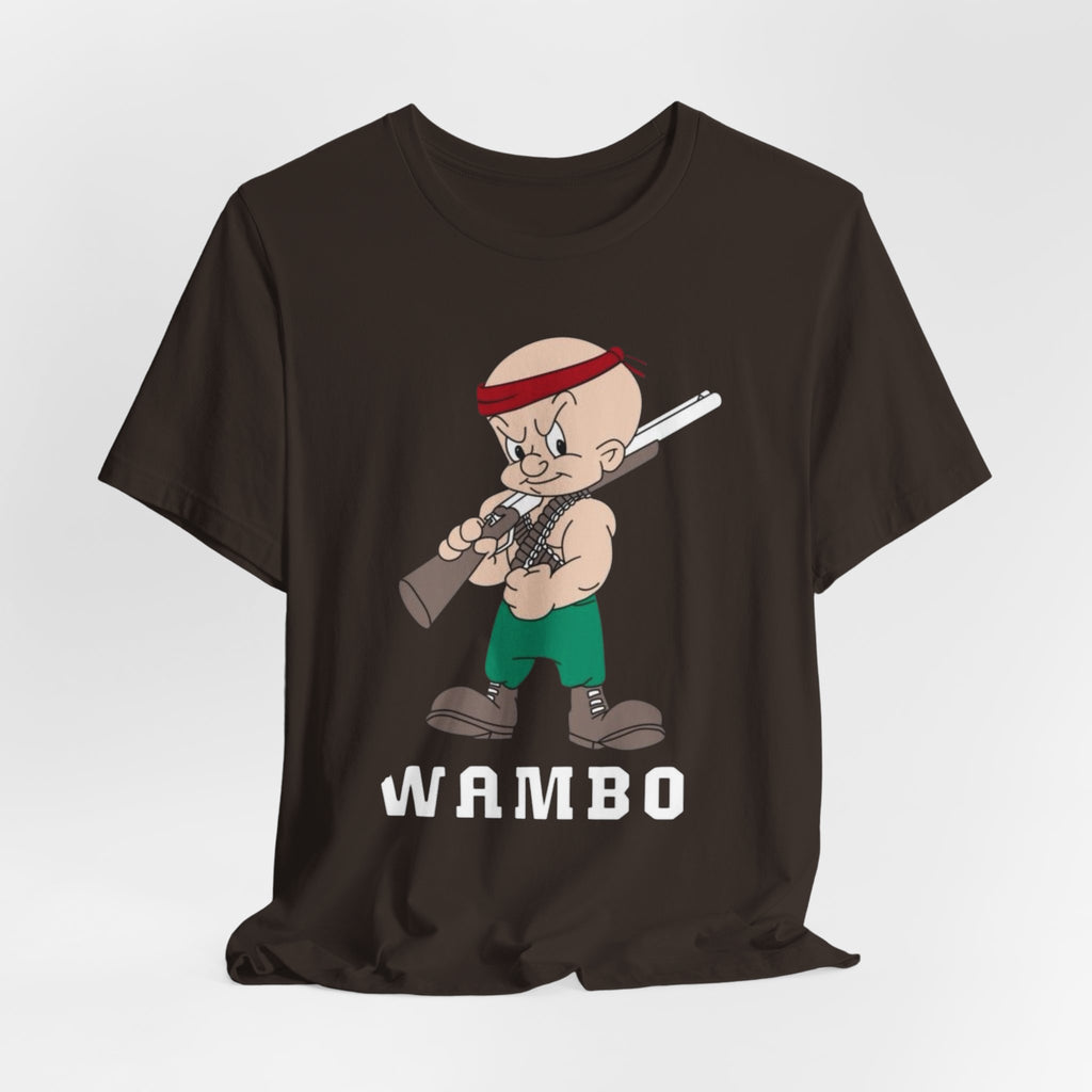 Wambo Funny Action Parody Tee | Cartoon Streetwear Graphic Shirt
