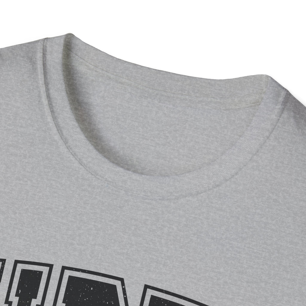 T-Shirt — 'TIRED 24/7' Vintage Varsity Graphic Tee