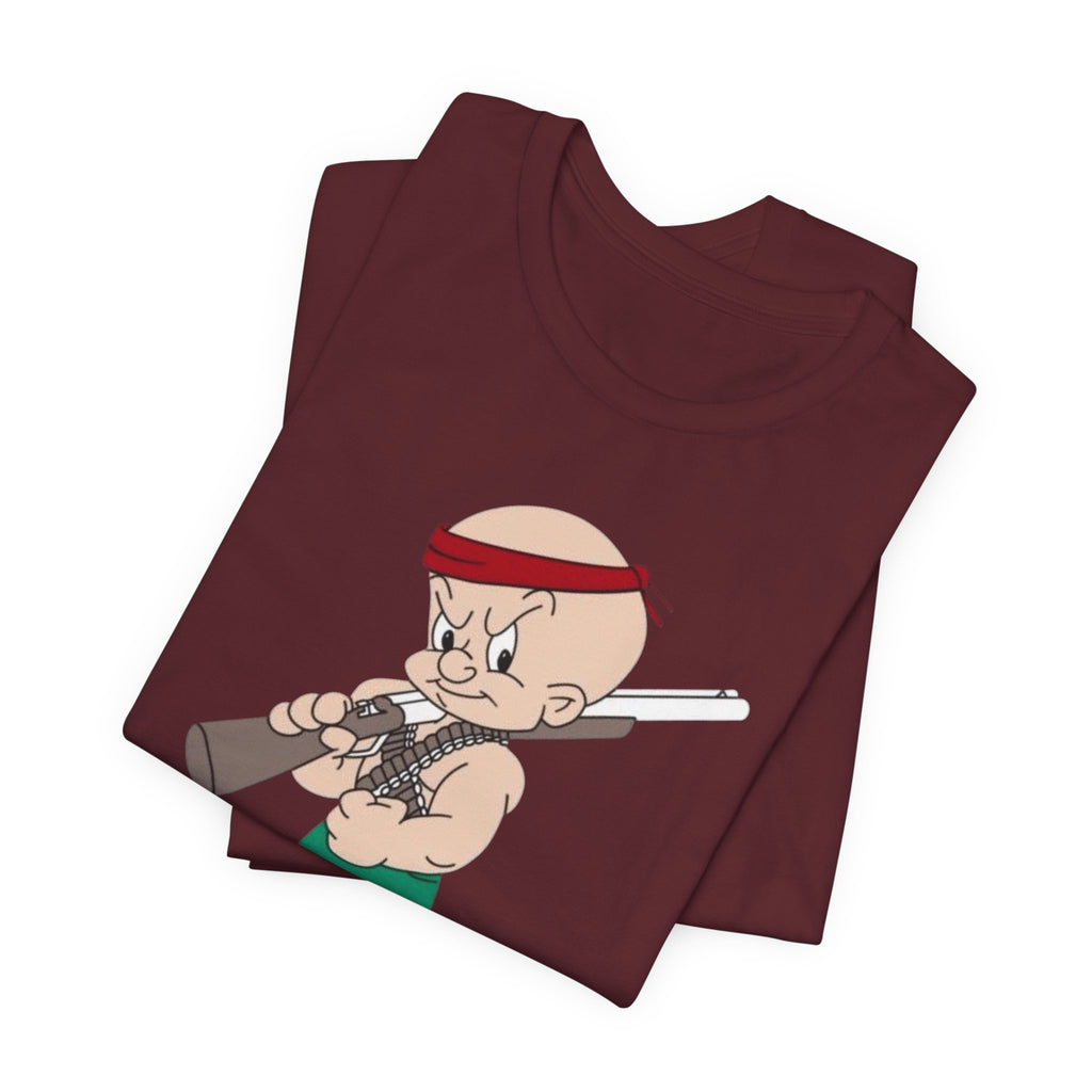 Wambo Funny Action Parody Tee | Cartoon Streetwear Graphic Shirt