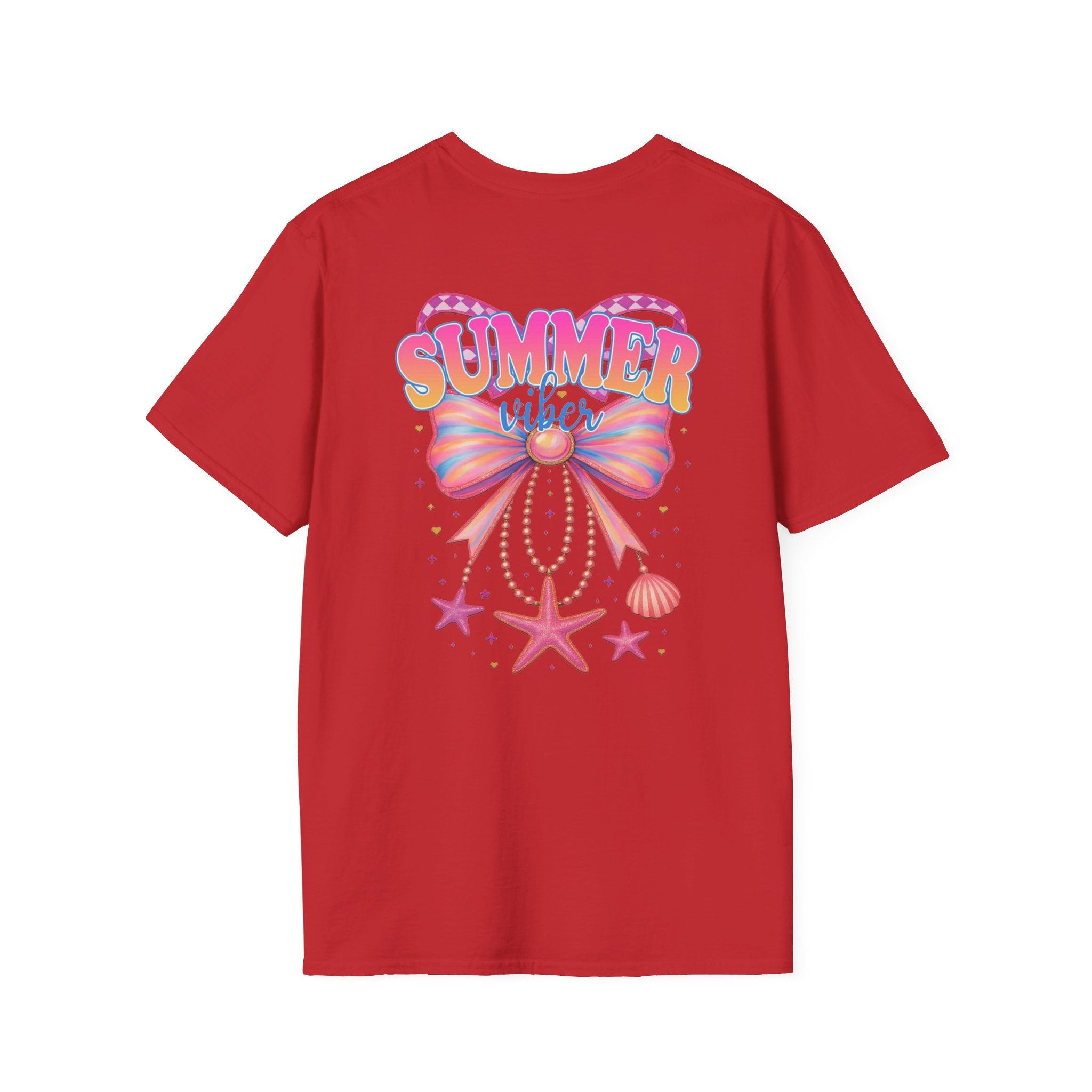 Summer Vibes T-Shirt — Colorful Tropical Beach Graphic Tee