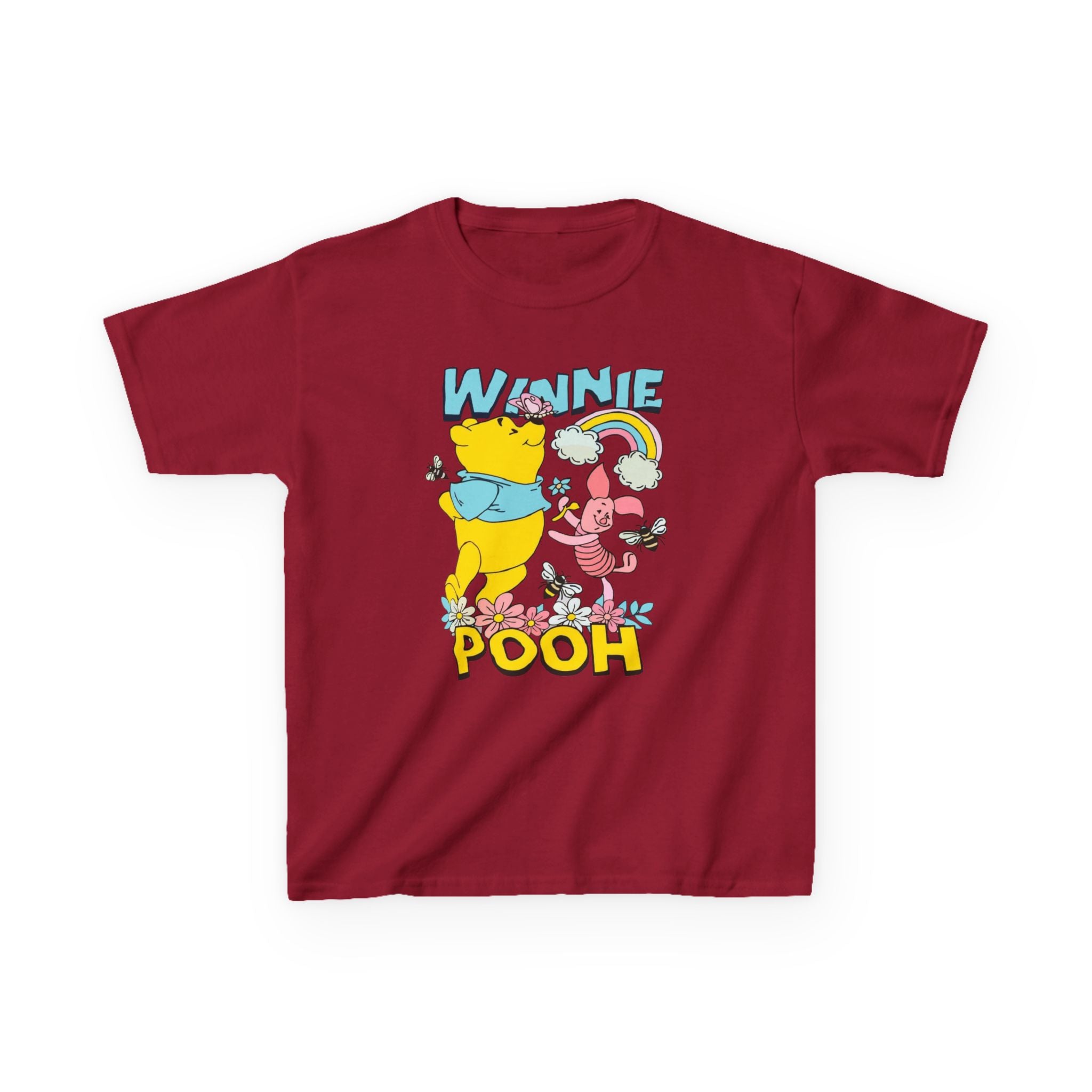 Winnie the Pooh Kids T-Shirt – Retro Pooh & Friends Graphic Tee for Children