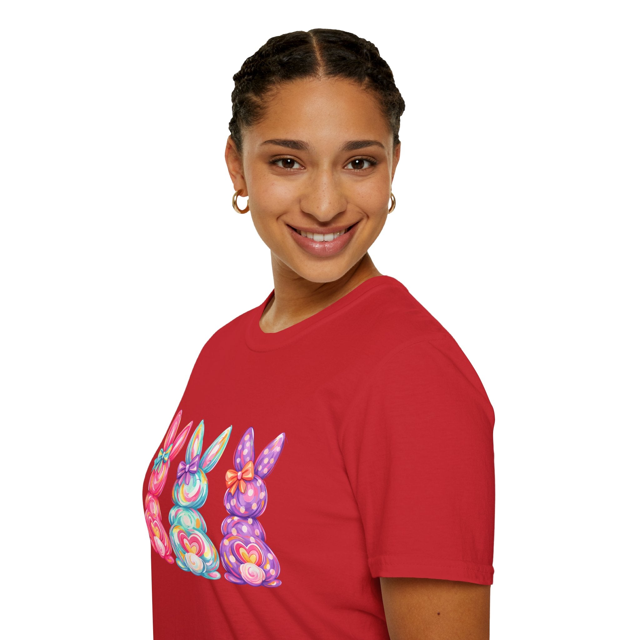 Easter Rainbow Bunny Trio T-Shirt