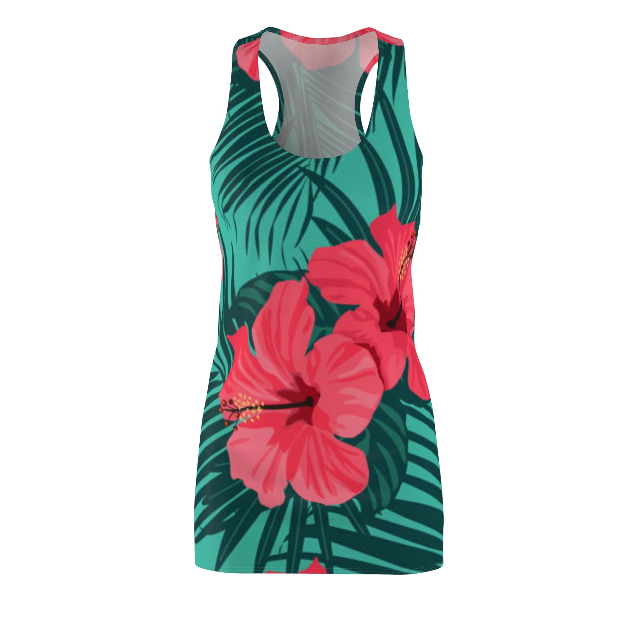Women's Cut & Sew Racerback Dress (AOP)