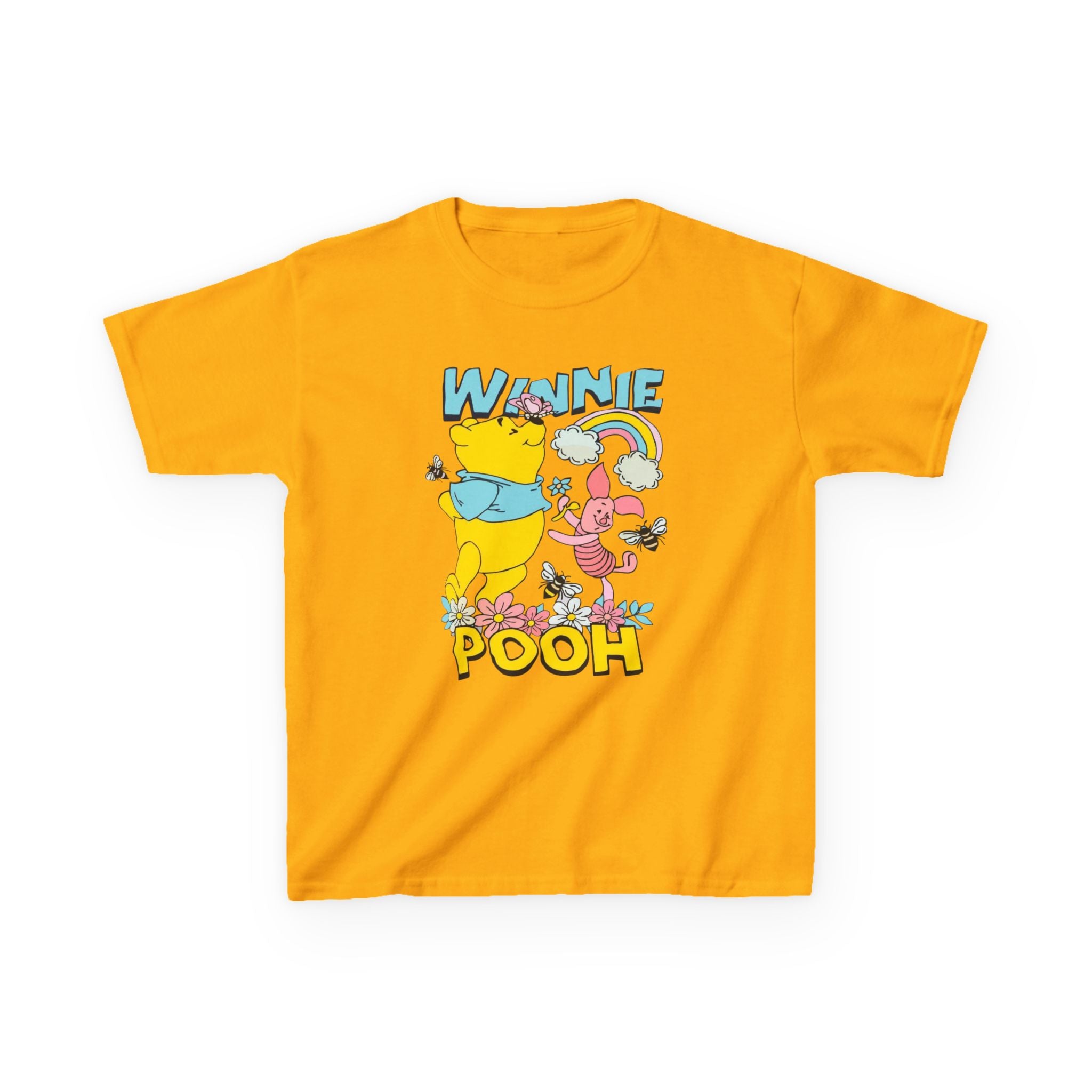 Winnie the Pooh Kids T-Shirt – Retro Pooh & Friends Graphic Tee for Children