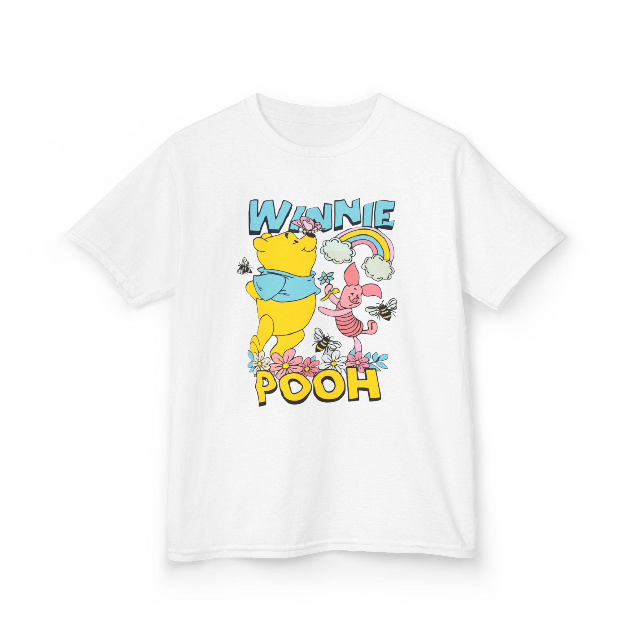 Winnie the Pooh Kids T-Shirt – Retro Pooh & Friends Graphic Tee for Children