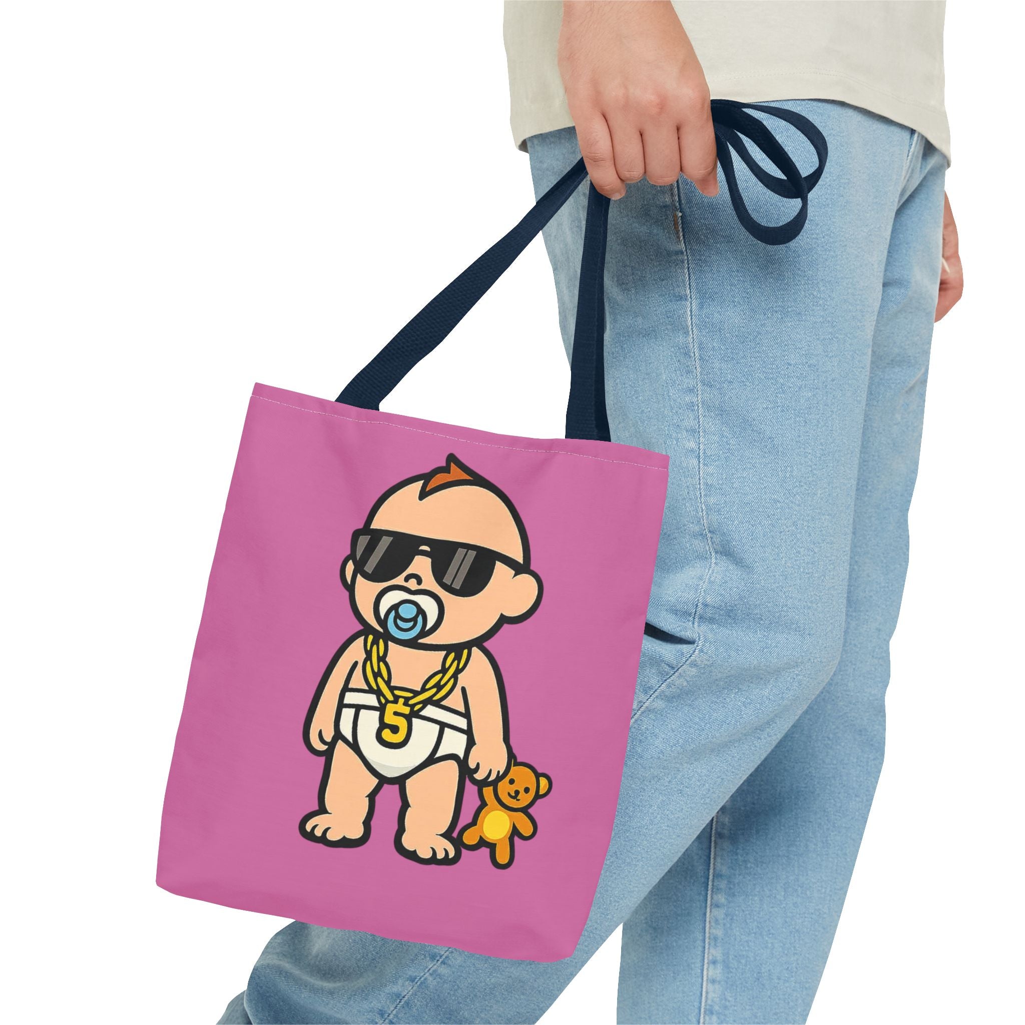Gutter Baby Tote Bag – All-Over Print Tote for Street Style & Everyday Use