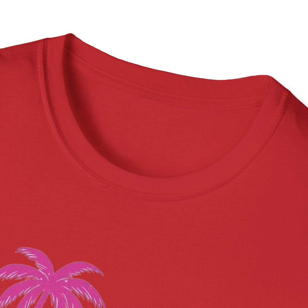 Salty Soul Beach T-Shirt — Sun, Palm Trees & Waves Graphic Tee