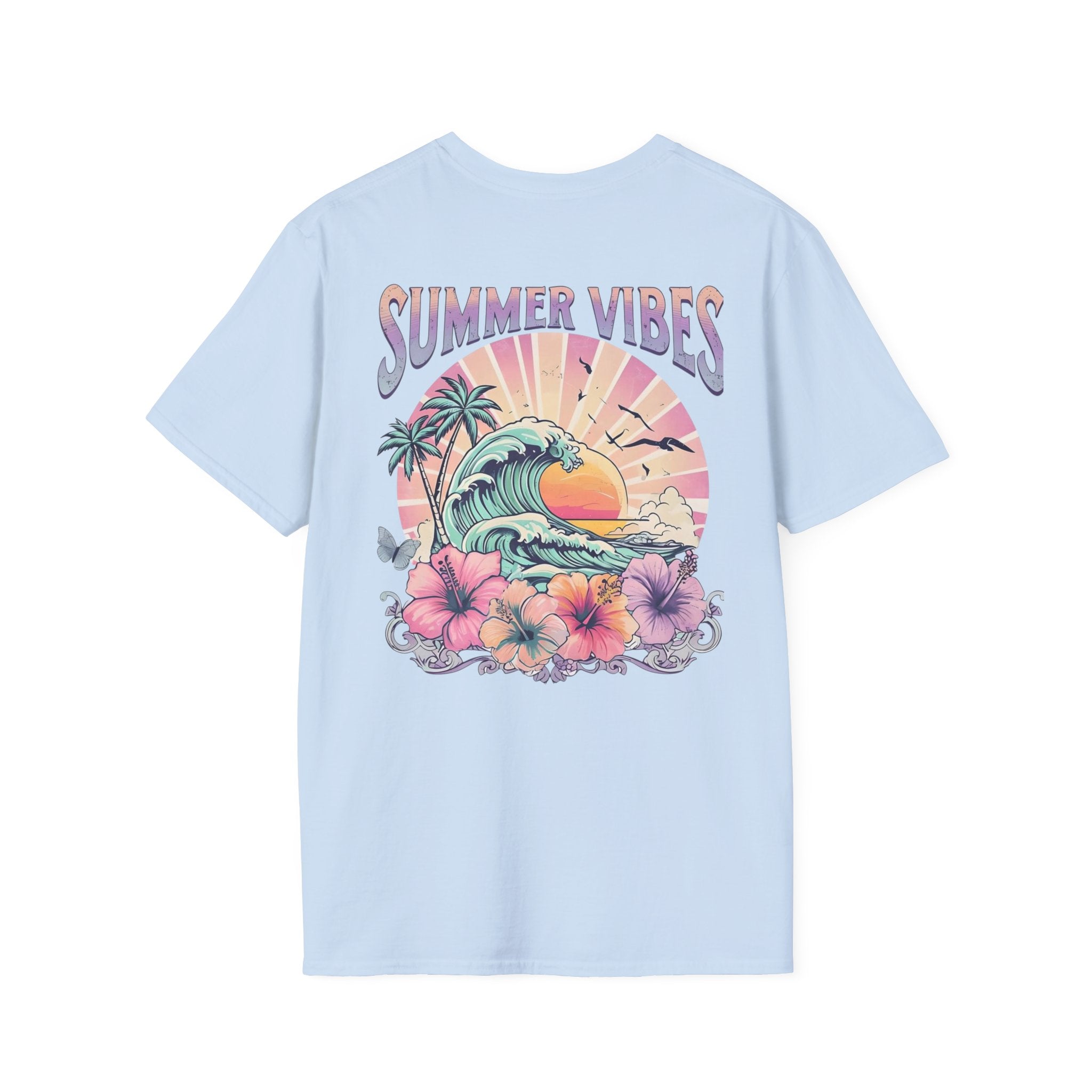 Enjoy the Waves T-Shirt — Summer Vibes Beach Graphic Tee