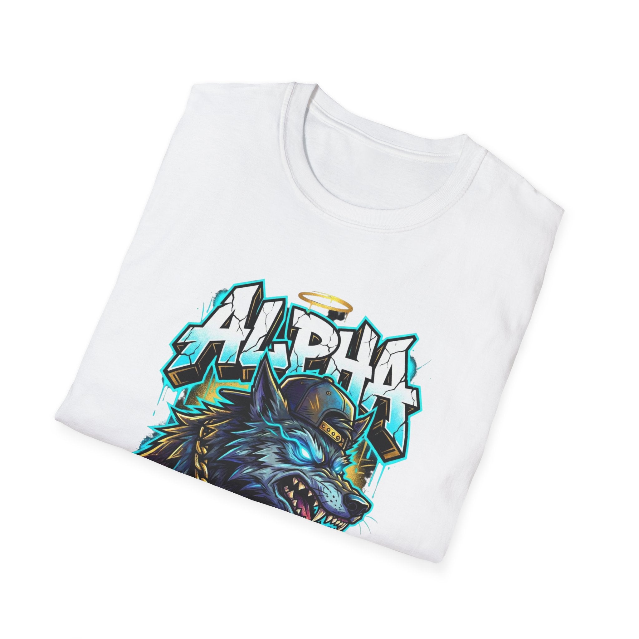 Alpha On The Streets Wolf Graphic T-Shirt — Urban Streetwear Tee