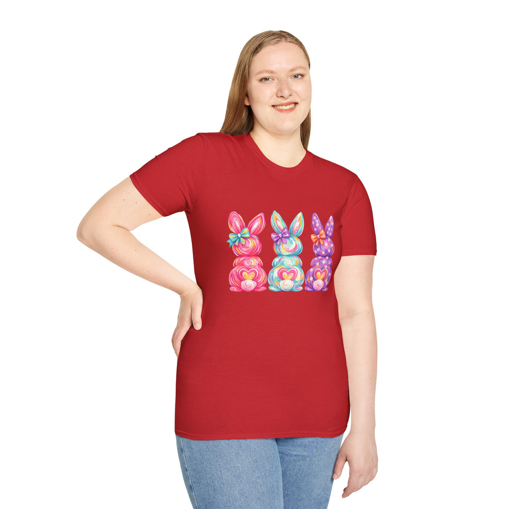 Easter Rainbow Bunny Trio T-Shirt