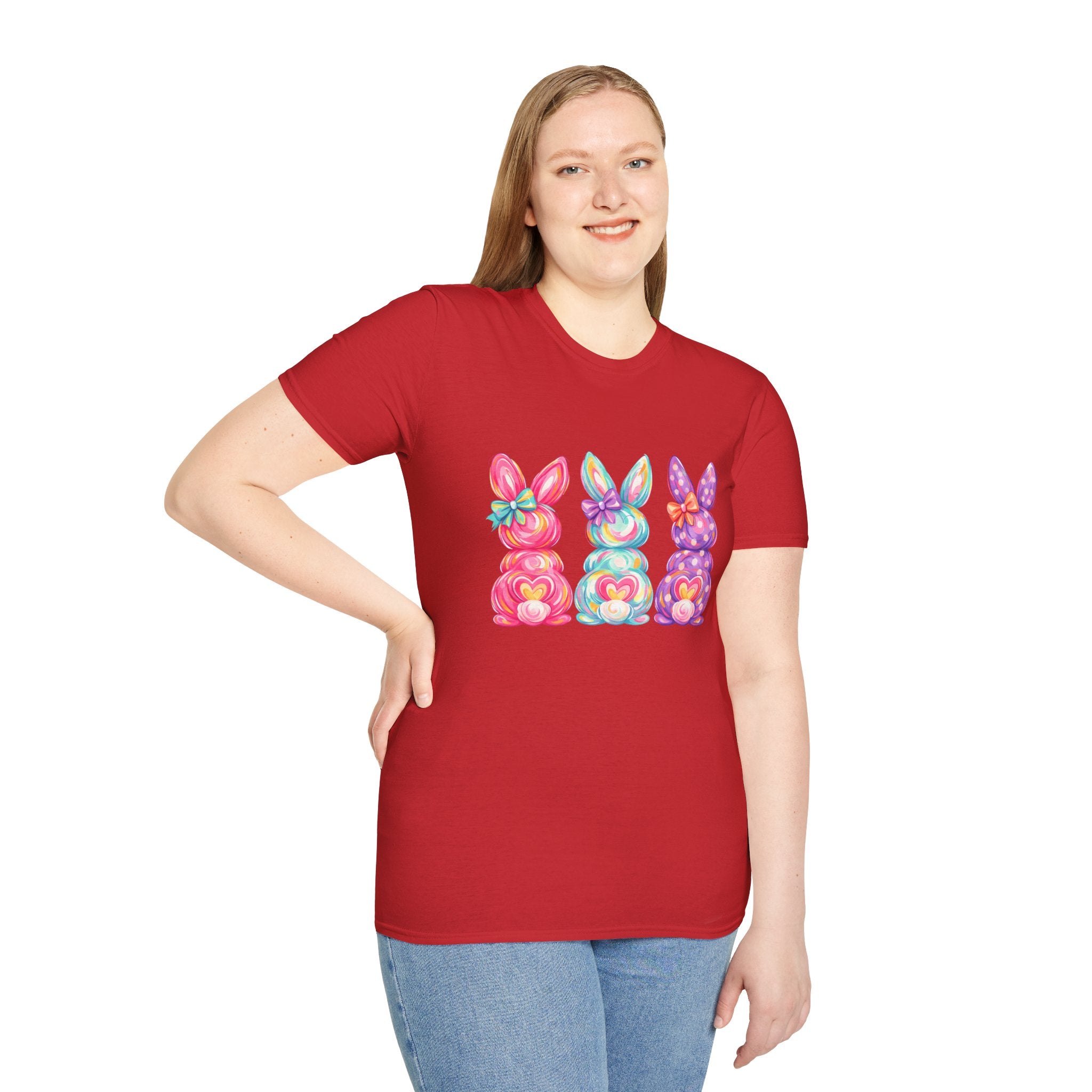 Easter Rainbow Bunny Trio T-Shirt