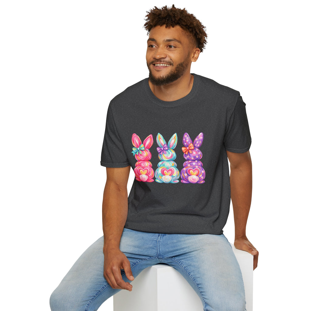 Easter Rainbow Bunny Trio T-Shirt