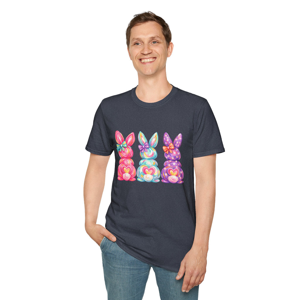 Easter Rainbow Bunny Trio T-Shirt