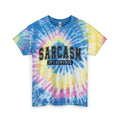 Sarcasm Tie-Dye Tee — “SARCASM: It’s How I Hug” Graphic T-Shirt