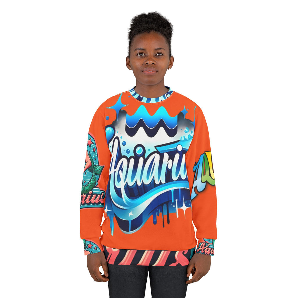AQUARIUS Zodiac Freak Crewneck