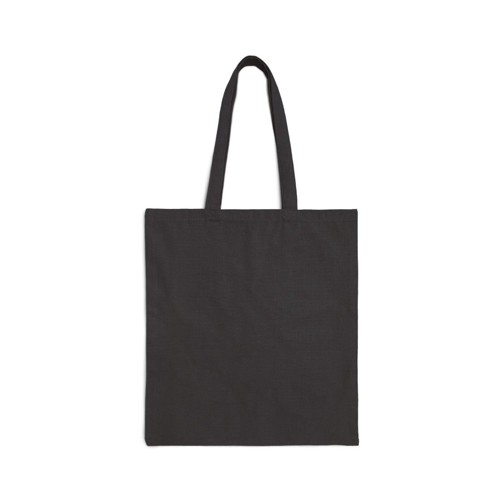Lyrical Lounge Cotton Canvas Tote Bag — Stylish Music-Themed Market Tote