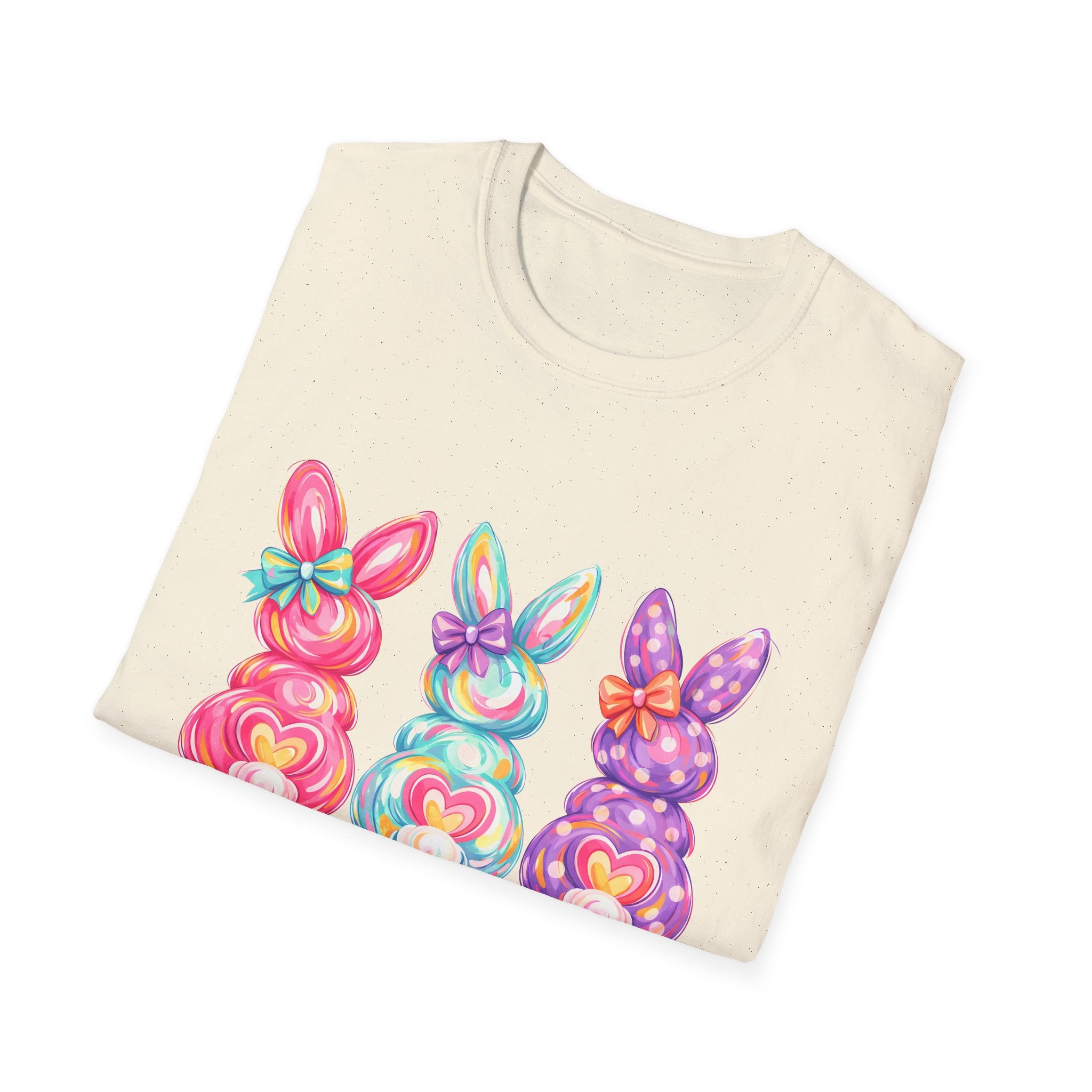 Easter Rainbow Bunny Trio T-Shirt