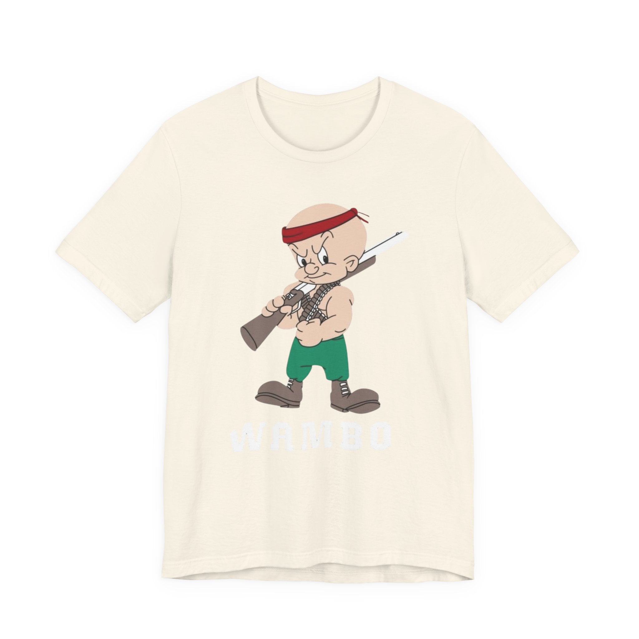 Wambo Funny Action Parody Tee | Cartoon Streetwear Graphic Shirt