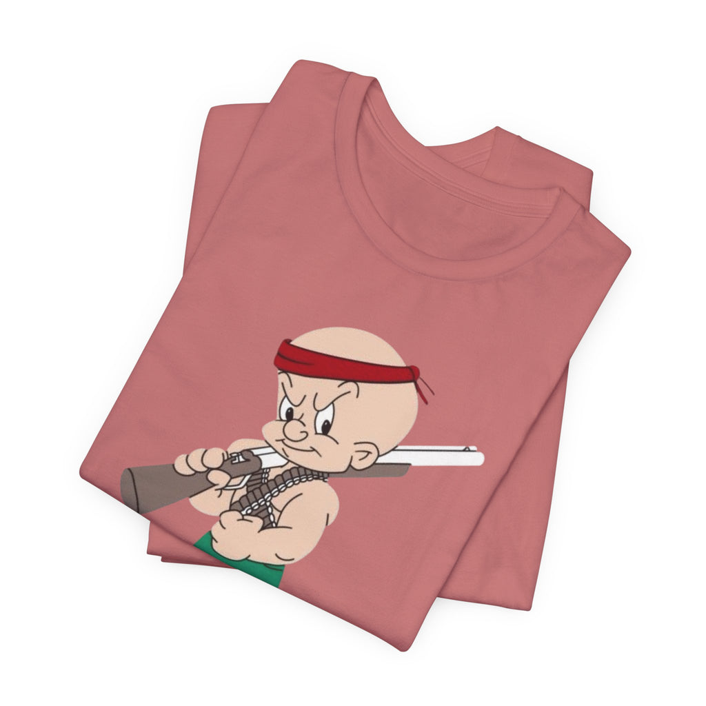 Wambo Funny Action Parody Tee | Cartoon Streetwear Graphic Shirt