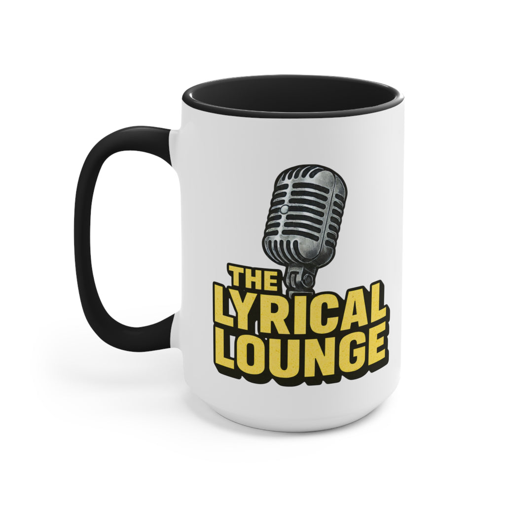 Lyrical Lounge Accent Mug — Cozy Music-Inspired Coffee Cup