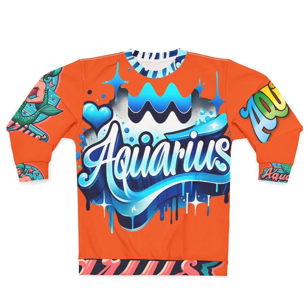 AQUARIUS Zodiac Freak Crewneck
