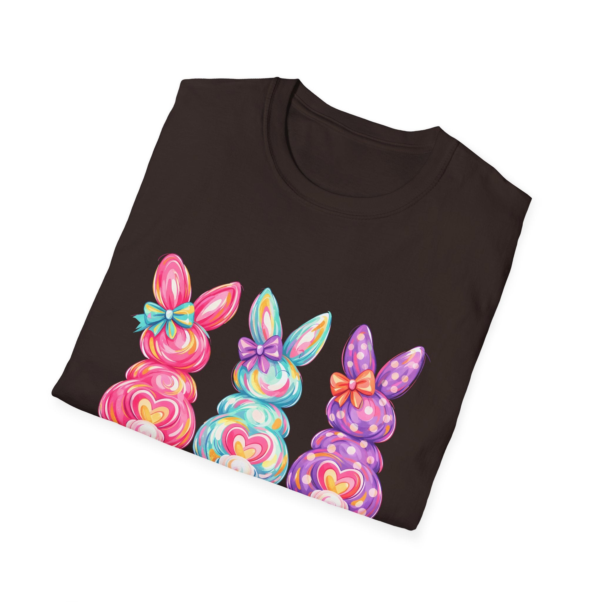 Easter Rainbow Bunny Trio T-Shirt
