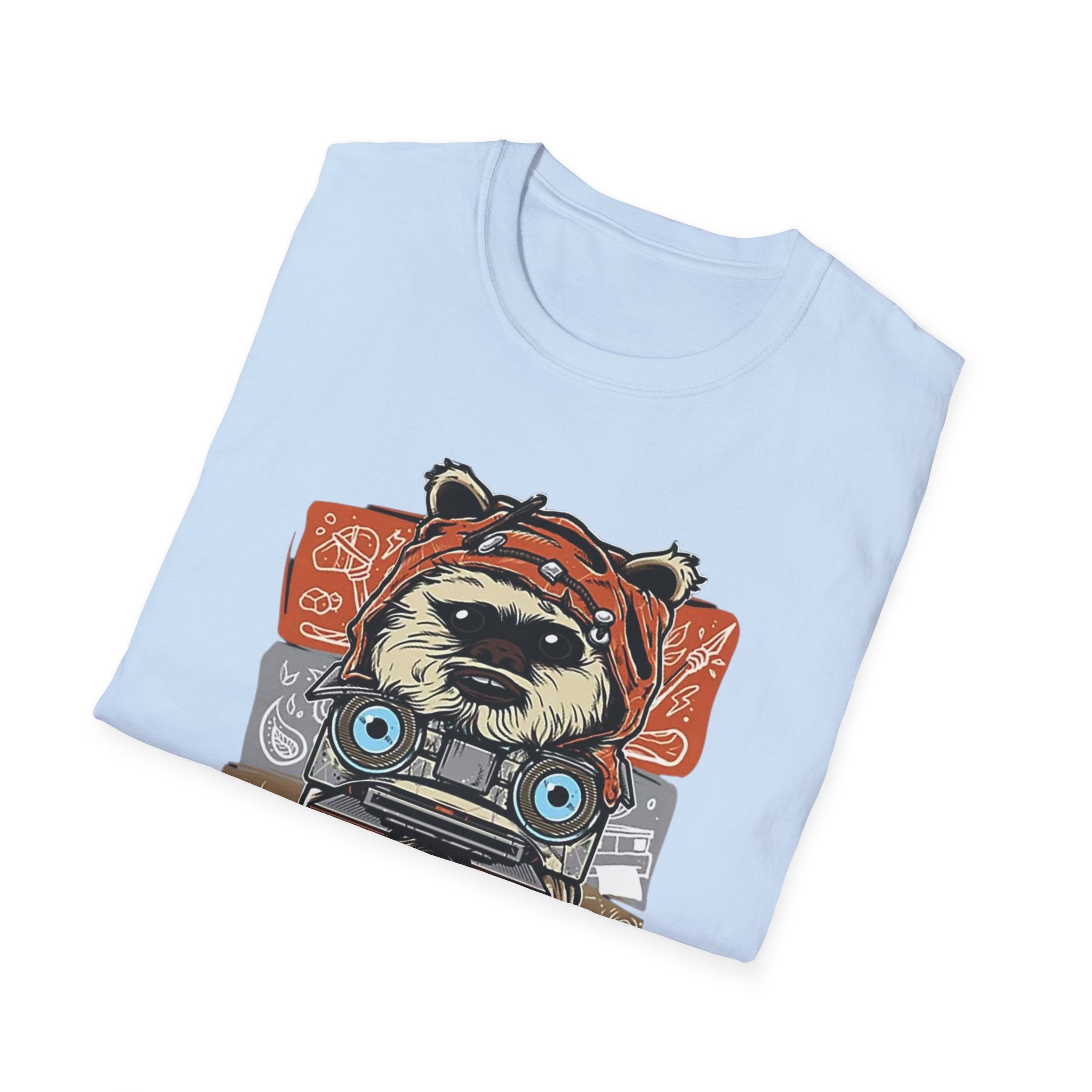 Retro Animal Stack T-Shirt — Vintage Owl, Fox & Raccoon Graphic Tee
