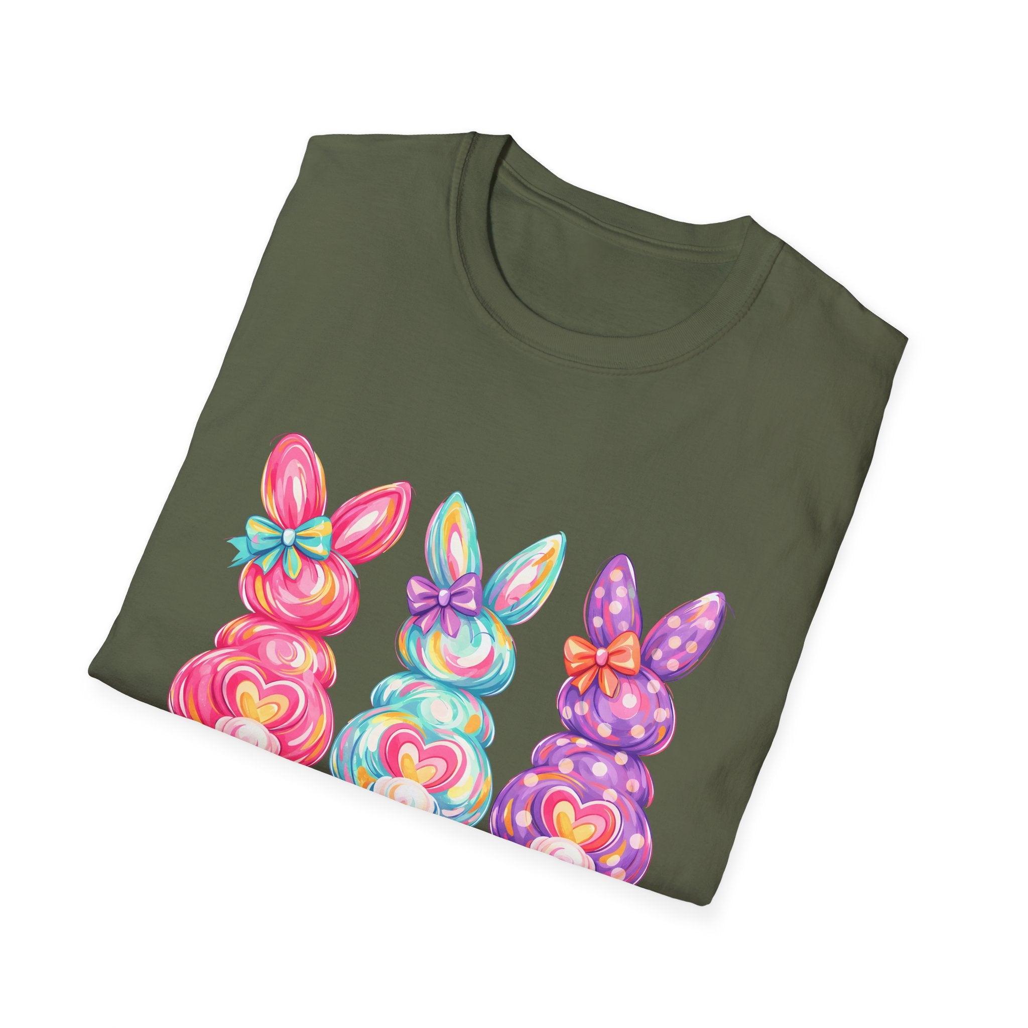 Easter Rainbow Bunny Trio T-Shirt