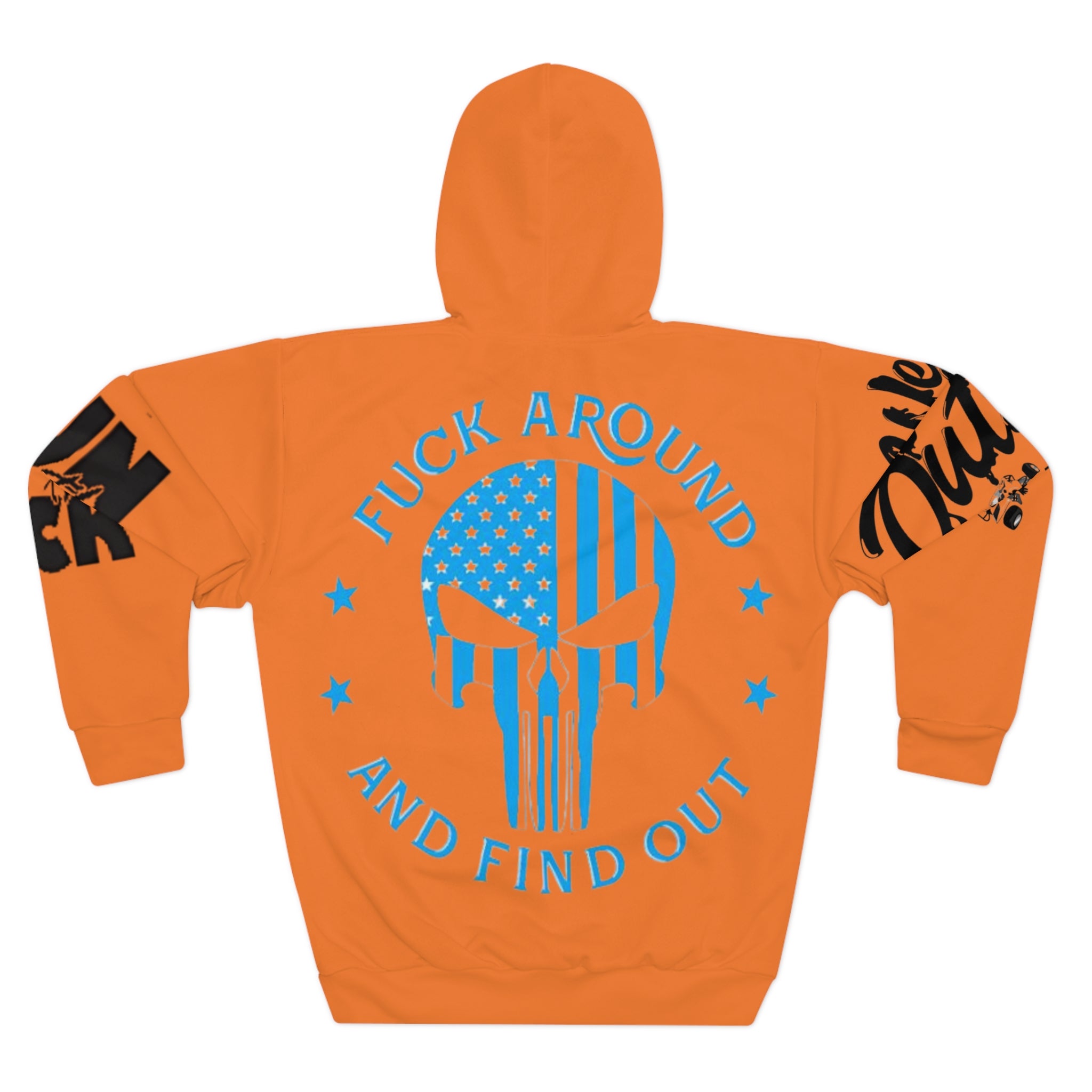 FAFO Punisher Skull Hoodie – We Outside Edition