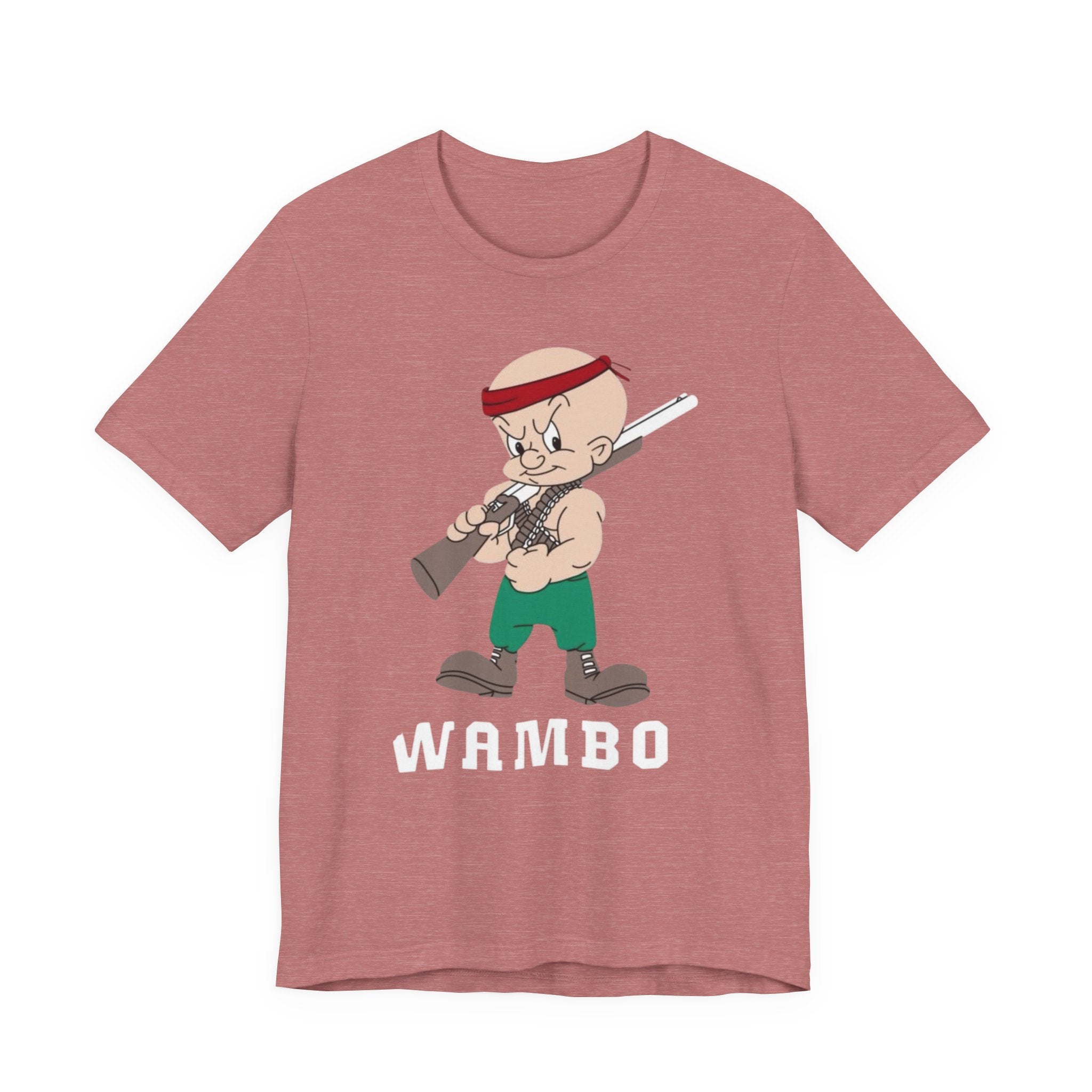 Wambo Funny Action Parody Tee | Cartoon Streetwear Graphic Shirt