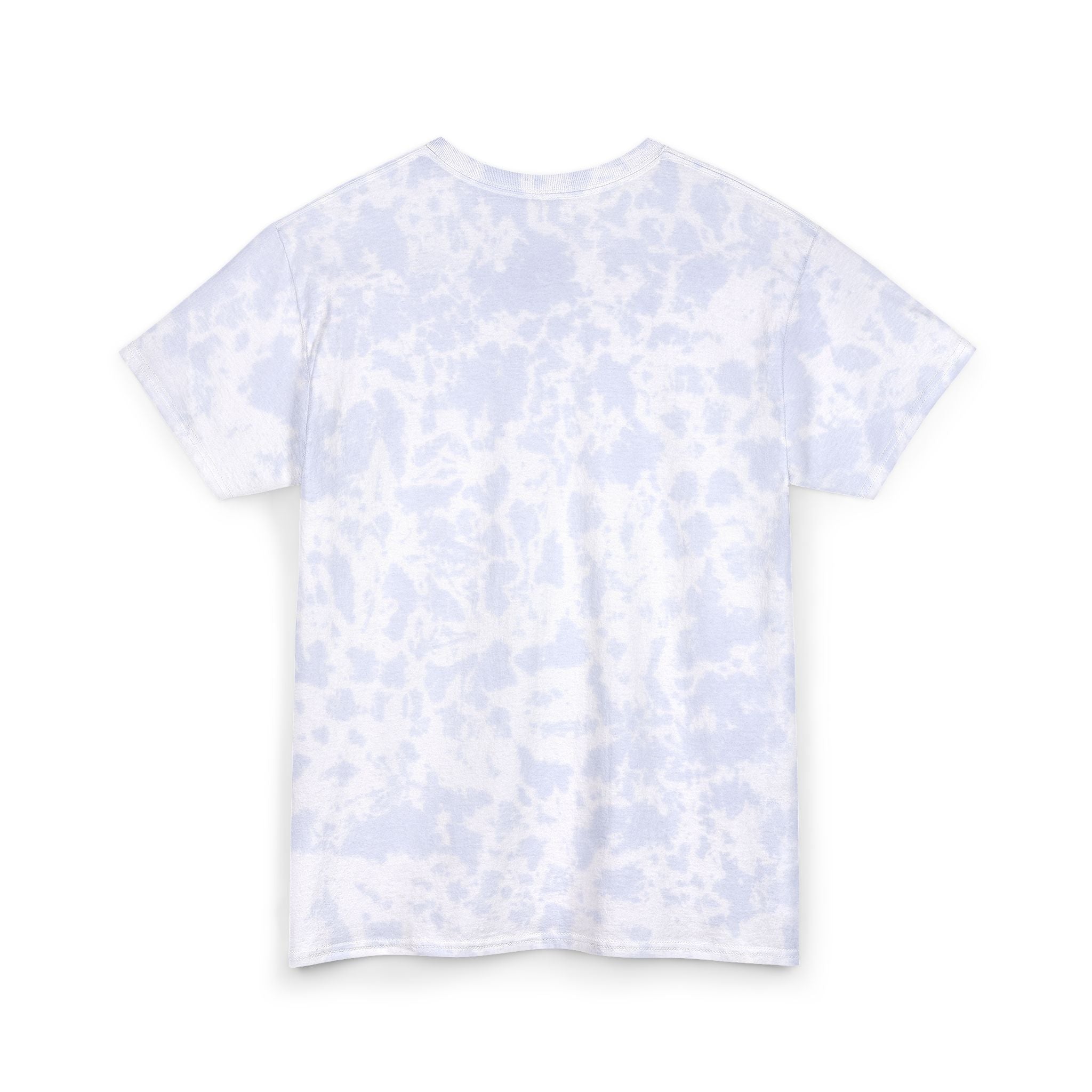 Moody Est. 7AM Tie-Dye Tee — Blue Spiral Graphic T-Shirt