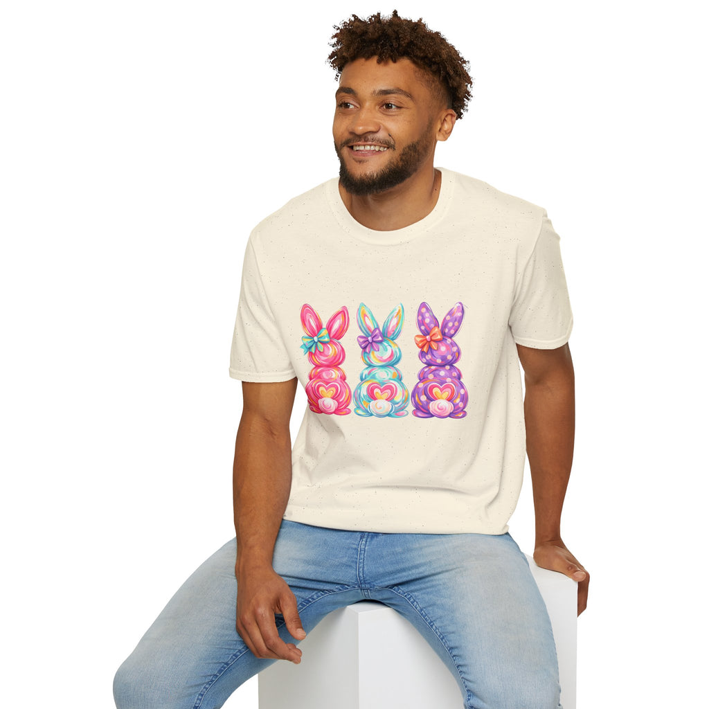 Easter Rainbow Bunny Trio T-Shirt