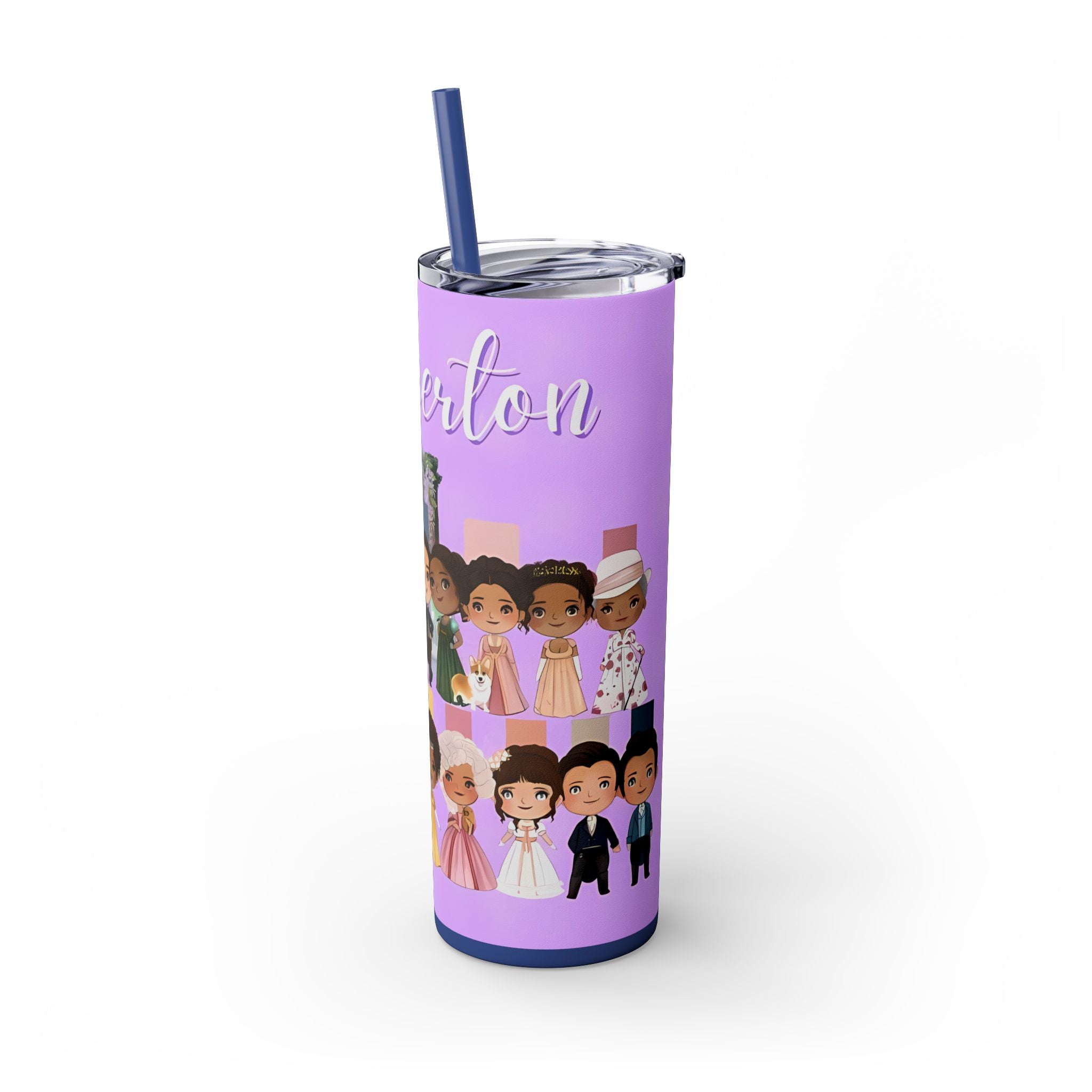 Bridgerton Skinny 20oz Tumbler with Straw