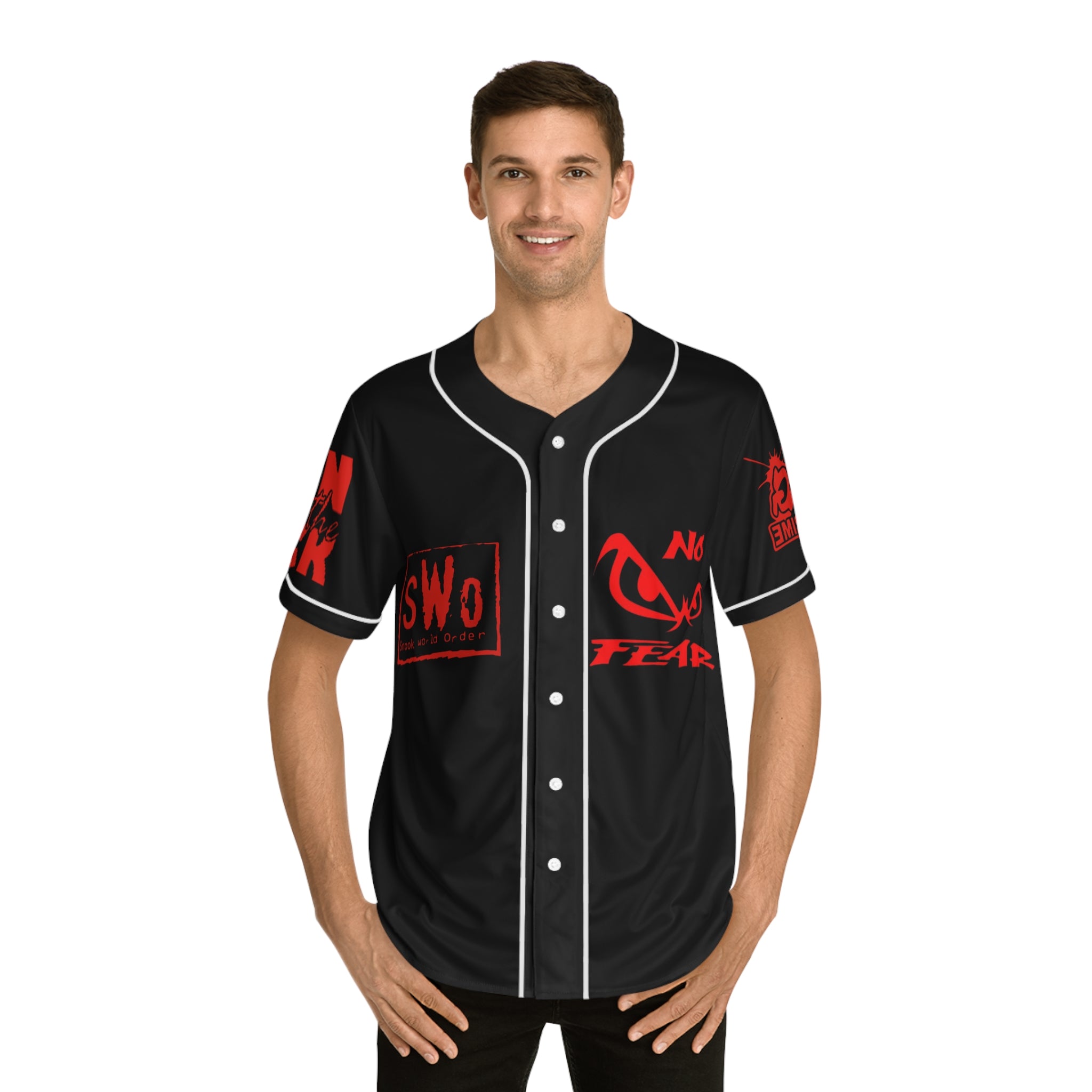 No Fear 41 – We Outside Bike Life Button-Up Jersey