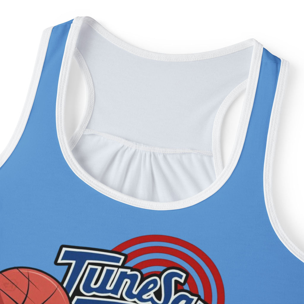 Lola Bunny "Tune Squad" Women's Tank Top — Basketball Cartoon Graphic AOP