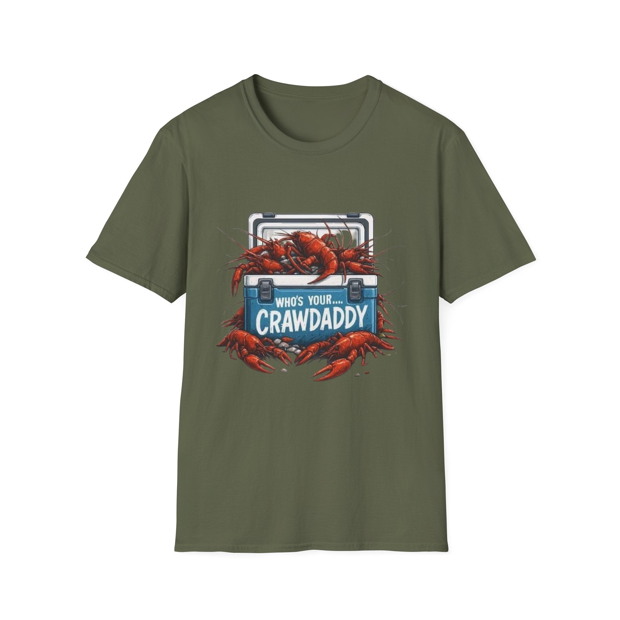 Crawdaddy T-Shirt — "Who's Your Crawdaddy" Crawfish Boil Tee