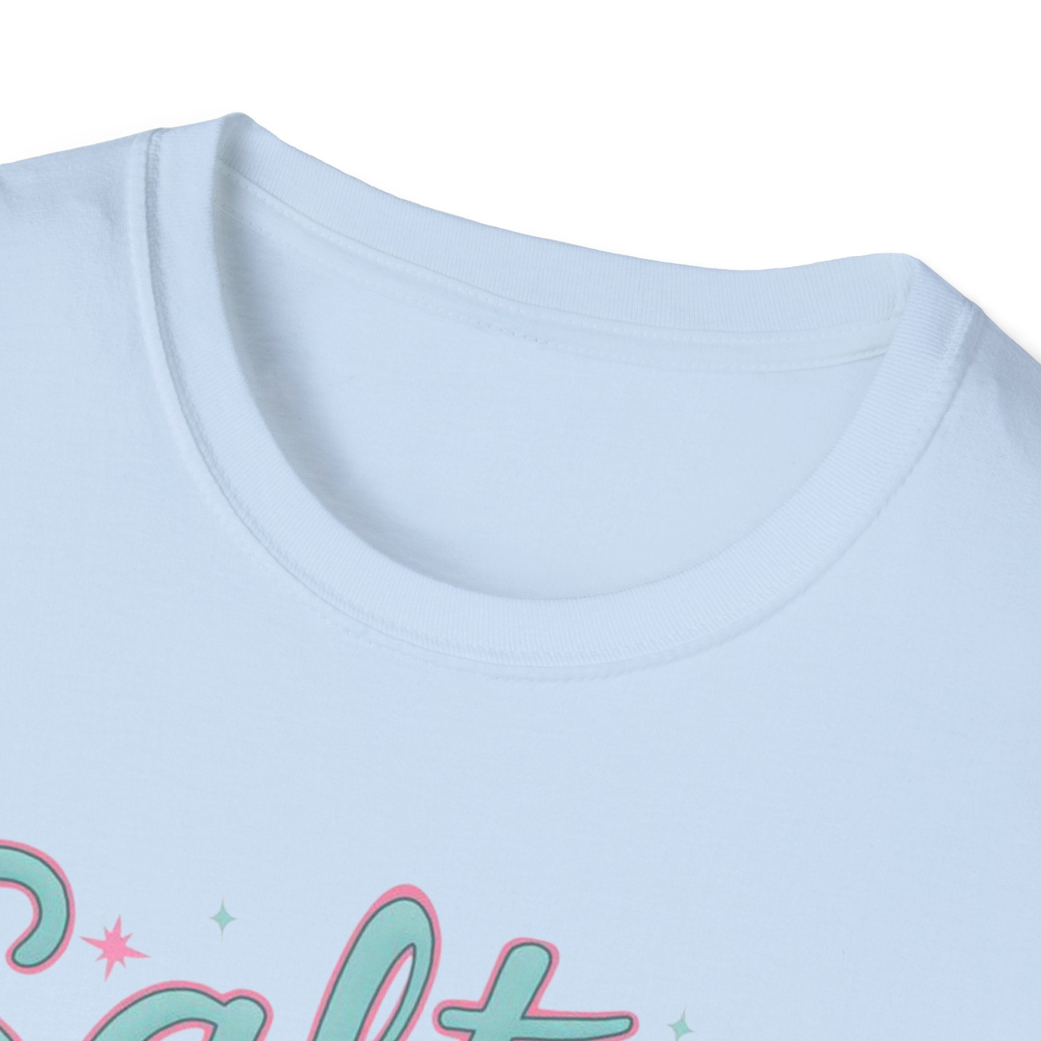 Salty Soul T-Shirt — Pink Seashell Beach Tee