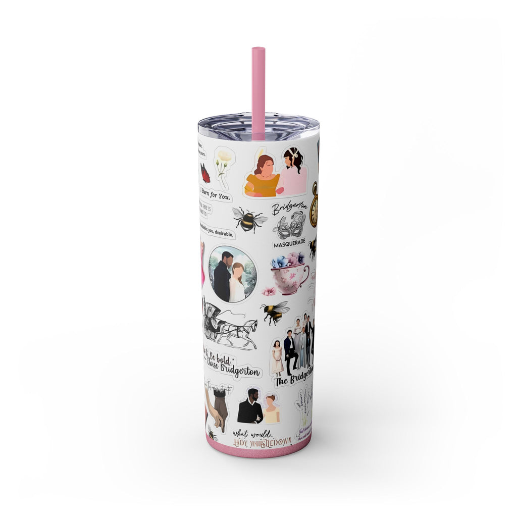 Bridgerton 20oz Skinny Tumbler with Straw