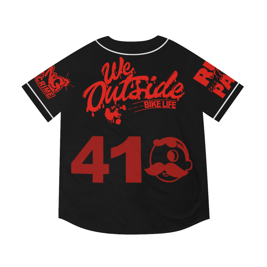No Fear 41 – We Outside Bike Life Button-Up Jersey