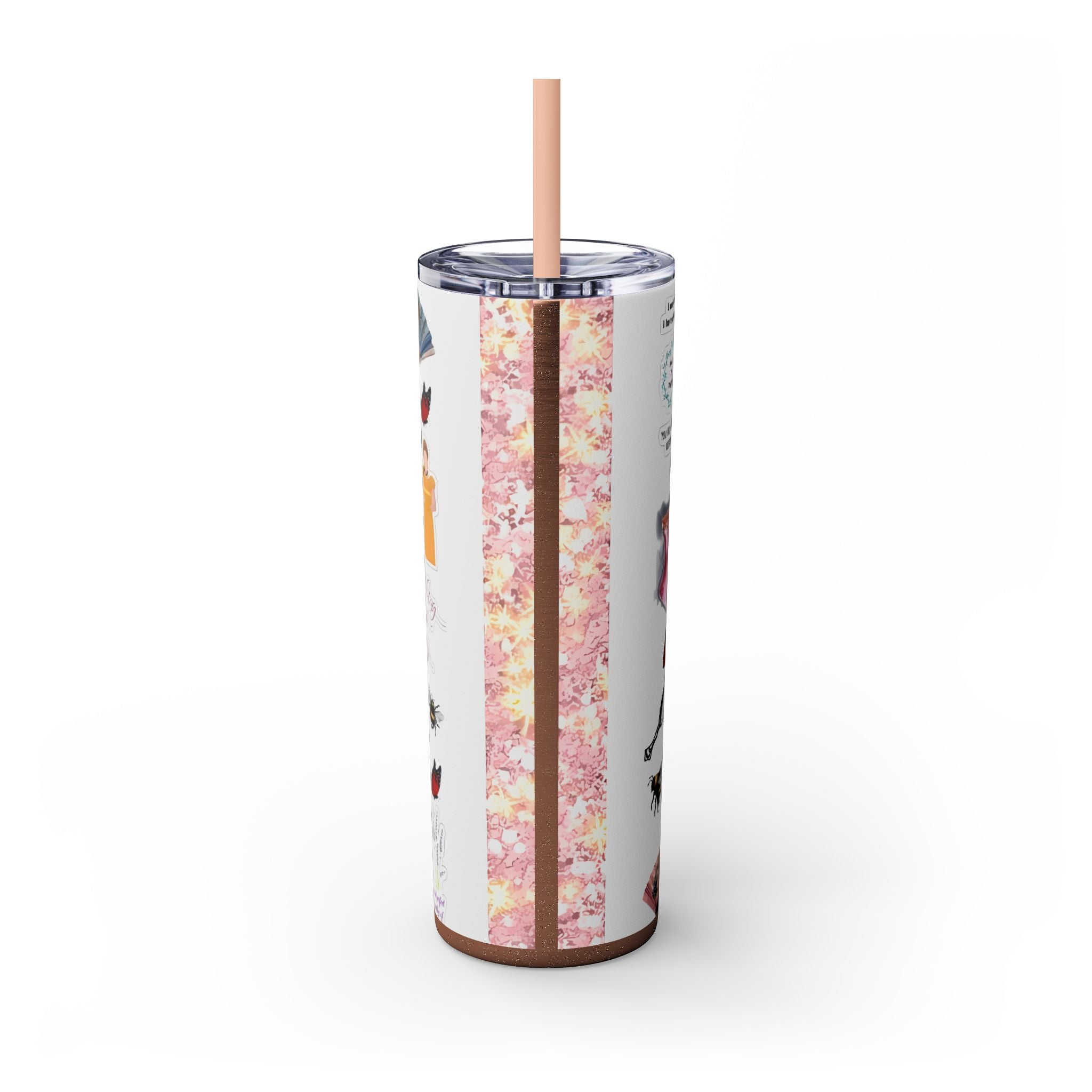 Bridgerton 20oz Skinny Tumbler with Straw