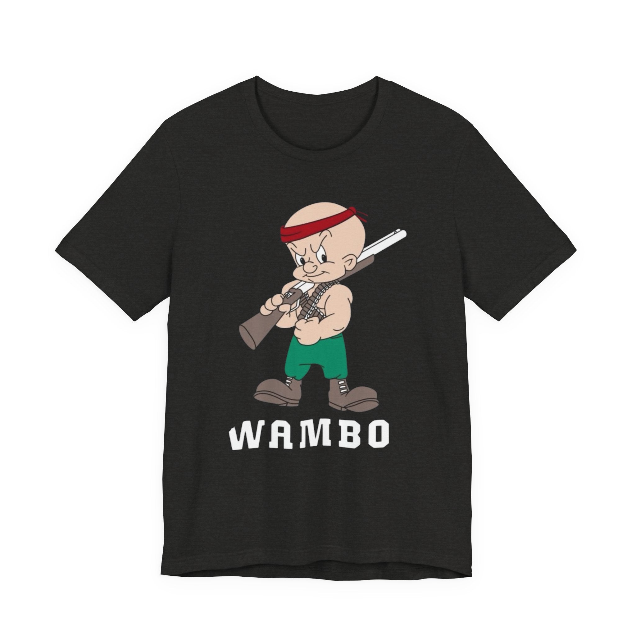 Wambo Funny Action Parody Tee | Cartoon Streetwear Graphic Shirt