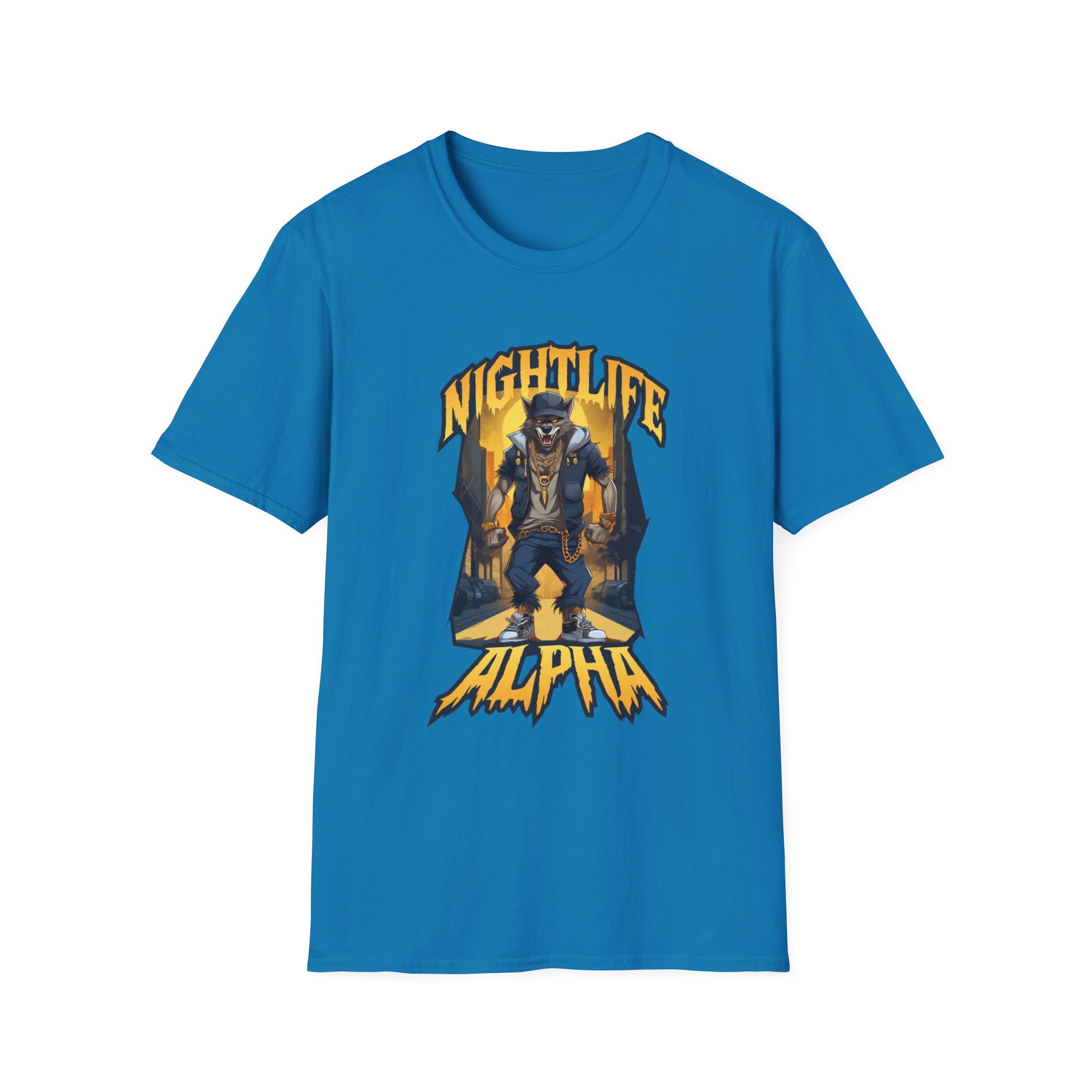 Nightlife Alpha T-Shirt — Werewolf Graphic Tee