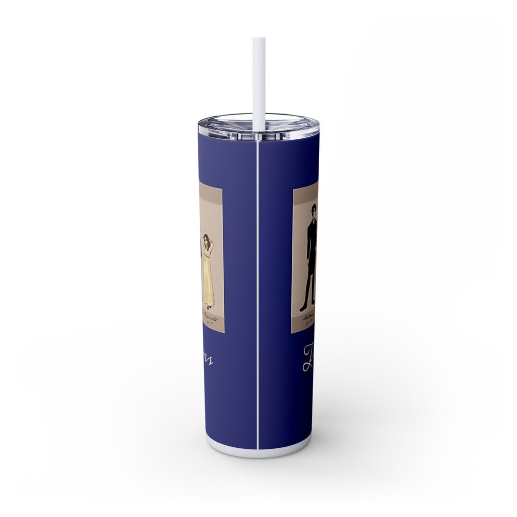 Bridgerton-Inspired Skinny 20oz Tumbler with Straw