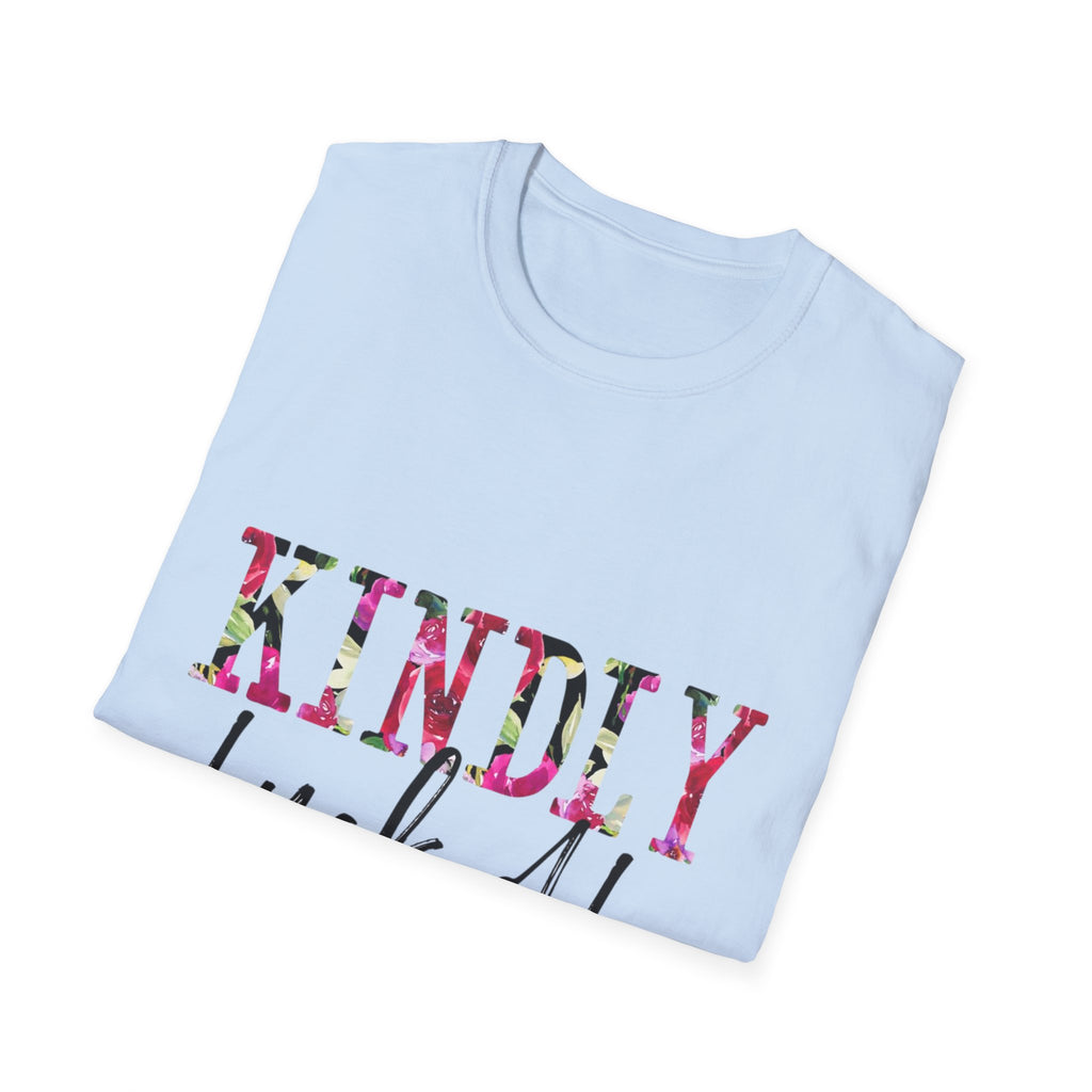 Graphic Tee — "Kindly F*ck Off" / "Fuck That Respectfully" Floral Statement T-Shirt