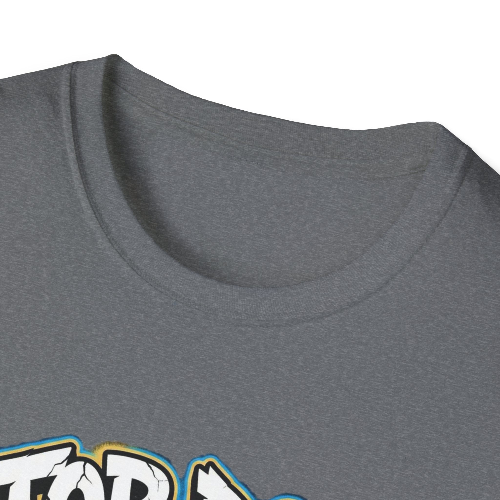 Top Dog On The Block Graphic T-Shirt — Bold Blue Wolf Streetwear Tee